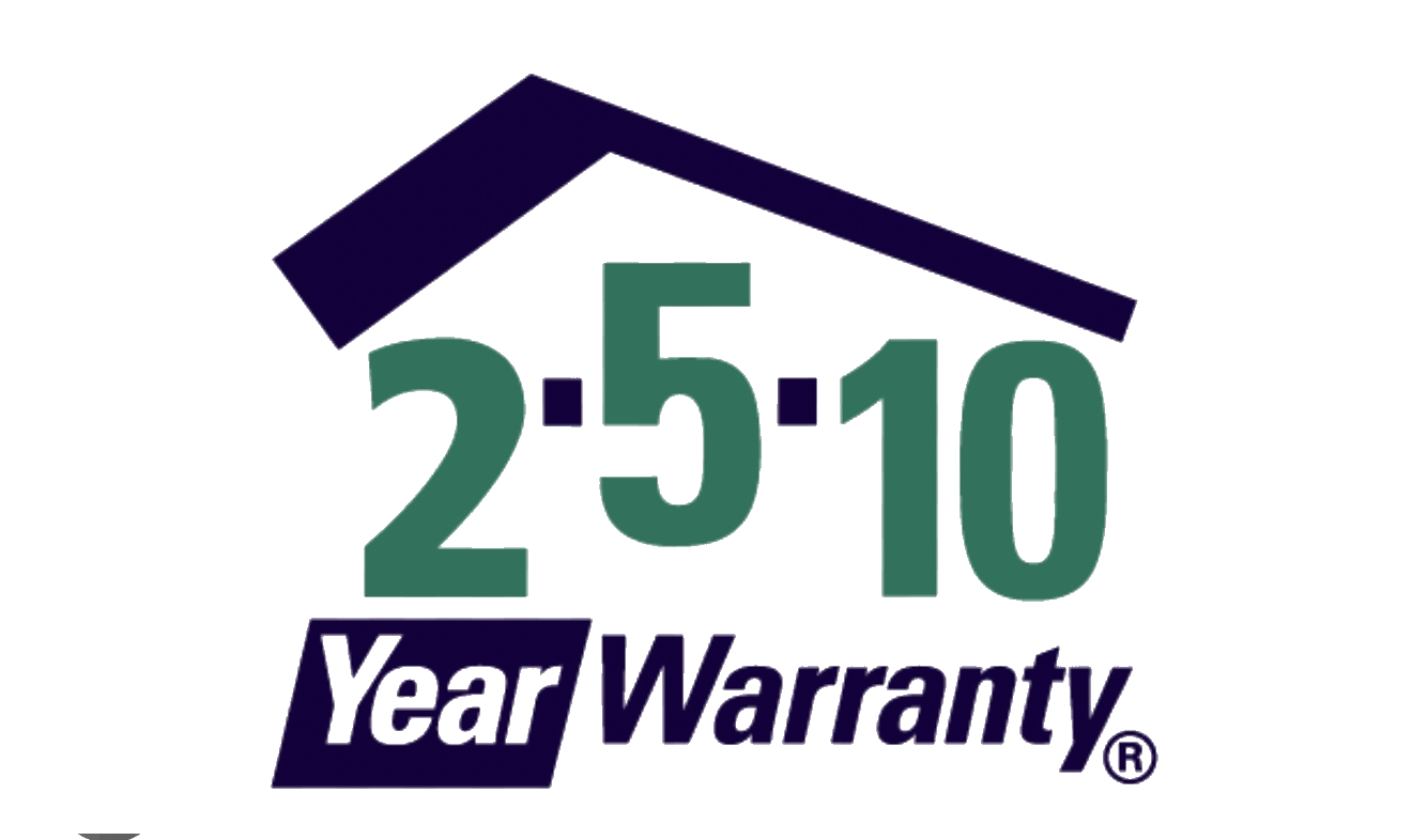 2-5-10 Year Warranty